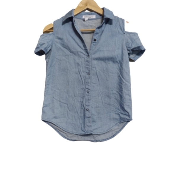 BCBGeneration‎ Denim Top - Picture 1 of 4